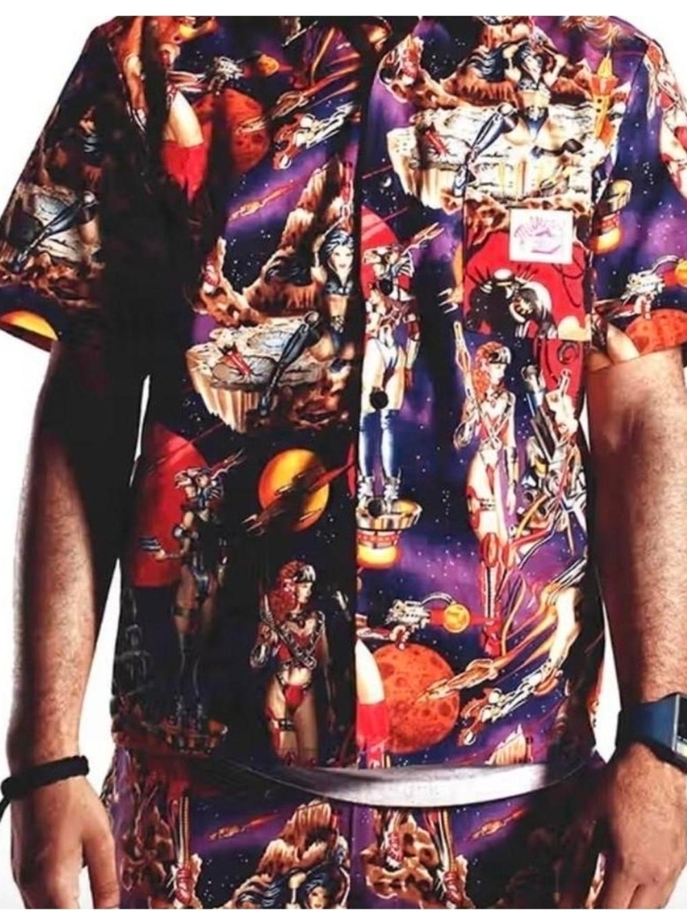 Vintage Milkcrate Athletics shirt with a He-Man and the Masters of the Universe